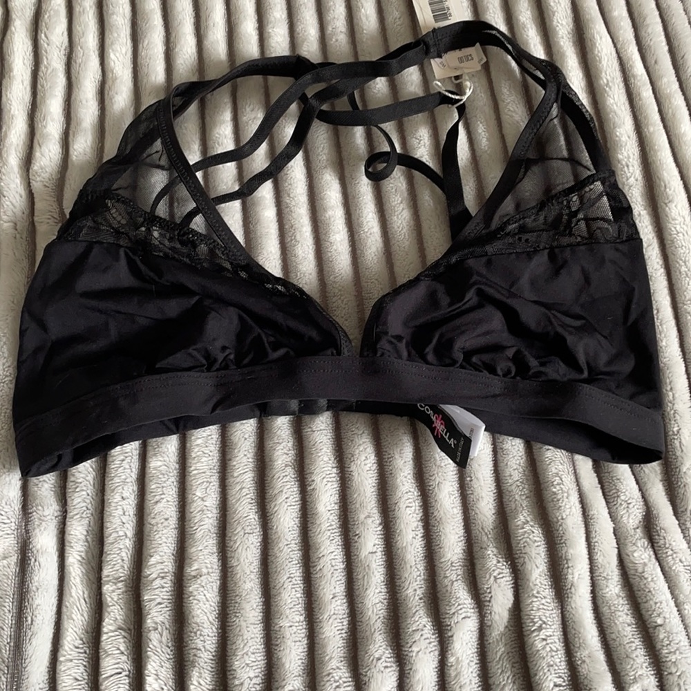black bra
